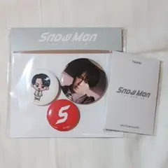 Man 韓国　宮舘涼太　ポップアップ　トレカ　バッチ　ステッカーY259 Snow Man 1st ポップアップ 韓国 トレカ 2種セット 宮舘涼太 ②
