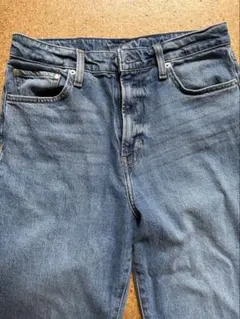 H&M ストレートデニム サイズ40 ミディアムブルー