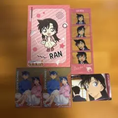 名探偵コナン 毛利蘭 工藤新一 カードセット