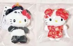 日本限定 hello Kitty ぬいぐるみ キーホルダー マスコット キティ