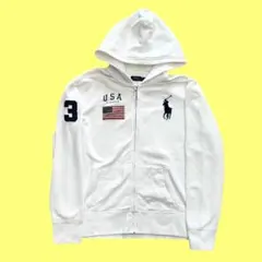 POLO RALPH LAUREN スウェット パーカー M－Lサイズ