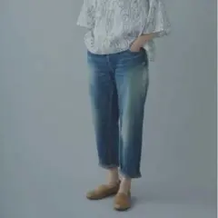 専用ですminä perhonen alwaysロールアップデニム美品のサムネイル