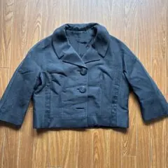 70年代 Rudy ビンテージテーラードジャケット 黒 7分袖