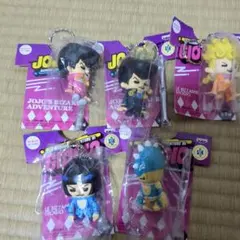 ジョジョの奇妙な冒険　ストラップにもなるキーホルダーまとめ売り