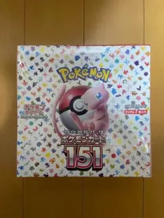 ポケモンカード151 ボックス シュリンク付き ポケモンカードゲーム ポケモンカード151 BOX シュリンク付き 新品 未