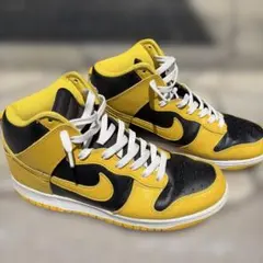 NIKE DUNK HIGH 黒黄 28㎝ アイオワ メイズ