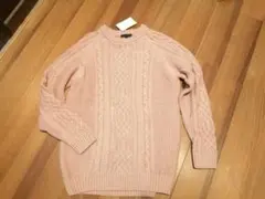 半額以下！新品未使用！　アーバンリサーチ　のコットンケーブルCNニット　サイズМ