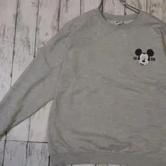 ミッキーマウス スウェット 1928年 グレー