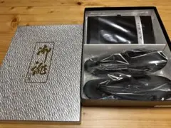 【未使用美品】喪服用　バッグ　草履　セット　箱付き