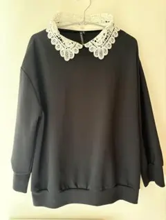 【しまむら・美品】HK WORKS LONDON 襟付きカットソー Mサイズ