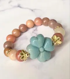 ☆ラウレア ハワイアンブレスレット☆コア×パール☆Laule
