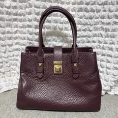 FURLA ハンドバッグ ボルドー