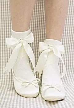 【新品】rose marie seoir　パンプス　レースリボンシューズ rose marie seoir パンプス レースリボンシューズ