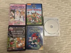 子供向けアニメーションDVD5枚セット　2/22(日)までの出品