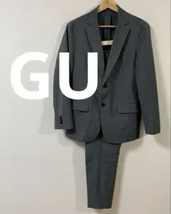 GU　ウォッシャブルテーラードジャケット & テーパードトラウザー　セットアップ