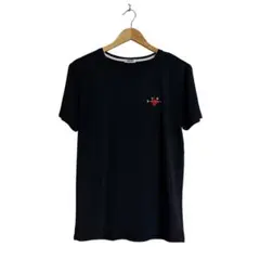 KENZO アイハート　ロゴ刺繍　 Tシャツ　ケンゾー　XL 半袖　ブラックのサムネイル