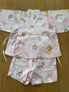 みきはうす ミキハウス 甚平 90サイズ 花柄