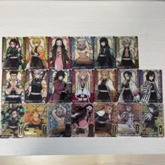 鬼滅の刃 ステンドグラスカード パックver. コンプリートセット