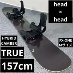 ５回使用 157cm head TRUE×head FX-ON Mサイズのサムネイル