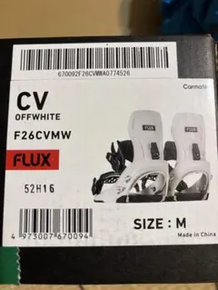 美品　25-26 FLUX CV OFF WHITE SIZE:M