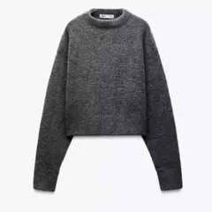 ZARA ソフトニットショートセーター XSサイズ