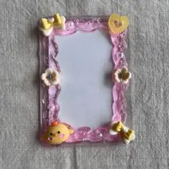 ホイップデコ　トレカケース　ひよこ