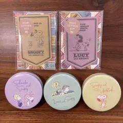 PEANUTS スヌーピー ミニレターセット　ふせんかん　単品不可