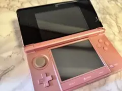 【中古美品】Nintendo 3DS 本体 ピンク 付属品あり