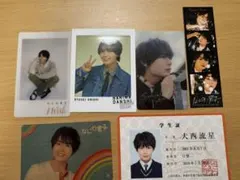 なにわ男子 大西流星 フォトカード クリアソロカード