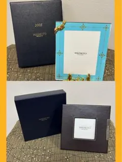 《MIKIMOTO（ミキモト）》フォトフレーム　スタンドタイプ＆皮革タイプ