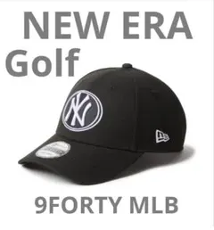 NEW ERA ニューエラ 9FORTY ゴルフ　キャップ　ヤンキース　ブラック
