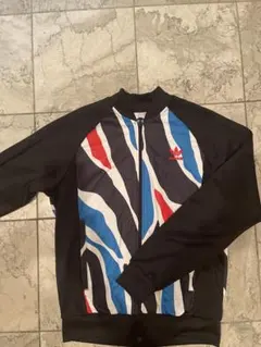 【XL】adidas Originals ゼブラ柄 トラックジャケット