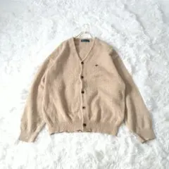 BEVERLY HILLS POLO CLUB Vネックニットカーディガン L