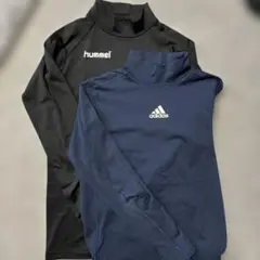 ヒュンメル、アディダス裏起毛インナー