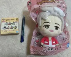 BTSRMキムナムジュンタイニータン 一番くじぬいぐるみラバーチャームセット