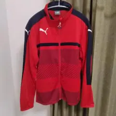 PUMA プーマ ジャージ レッド Sサイズ