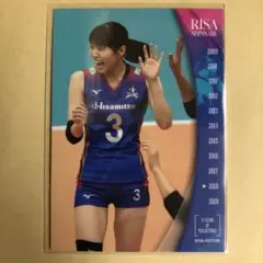 久光スプリングス　トレカ　深澤選手4枚セット 久光スプリングス トレカ 深澤選手4枚セット 久光スプリングス