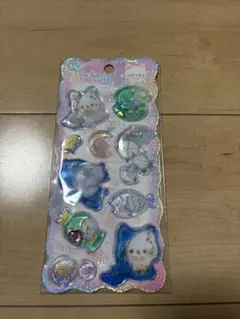 ウォーターシール ネコ シマエナガ 水シール