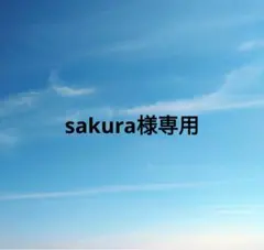 sakura様専用