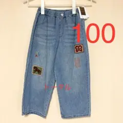 しまむら　AI ARAI デニムパンツ　100のサムネイル