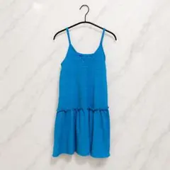 SHEIN キャミワンピース ブルー XSサイズ