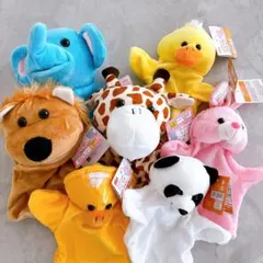 ダイソー　パペット　動物セットのサムネイル