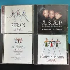 A.S.A.P. ／アルバム CD 4枚セット 洋楽 REFRAIN など