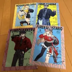 にじさんじ A4 クリアファイル 　4種類　◉のサムネイル