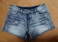 デニムショートパンツ M