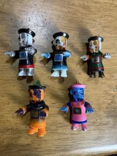 シカマァク キョンシネーター 水色 ヘッダー/お札付き ソフビ シカマァク