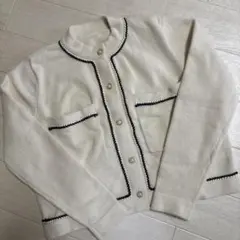 Dazy アイボリー カーディガン M
