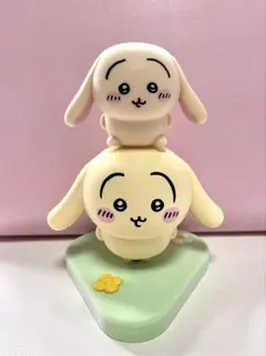 ちいかわ うさぎだらけフィギュア　ソフビパペットマスコット2 たれ耳　2個セット