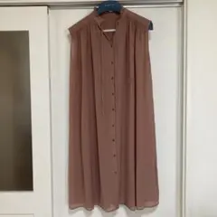 美品！！ナノユニバース　ノースリーブワンピース　36