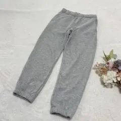 【ユニクロ】UNIQLO メンズ ヒートテックボアスウェットパンツ グレー S